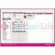 DMS-05564 Structure Fire Incident Command Worksheet Pad